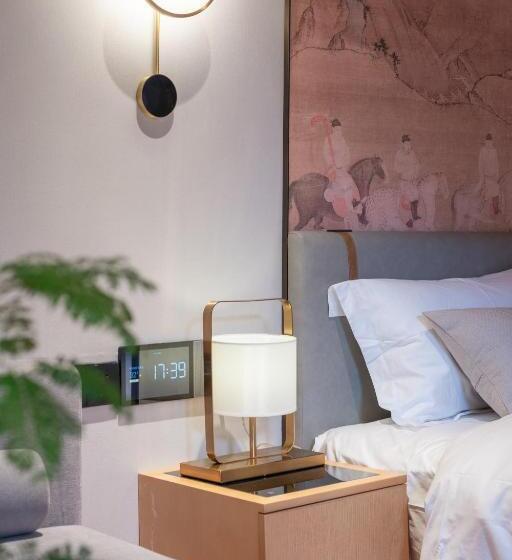 带大床的标准间, Xinxiang Yayuan Beijing Sihe Courtyard With Sky Garden Terrace Near Tiananmen Square Forbidden City