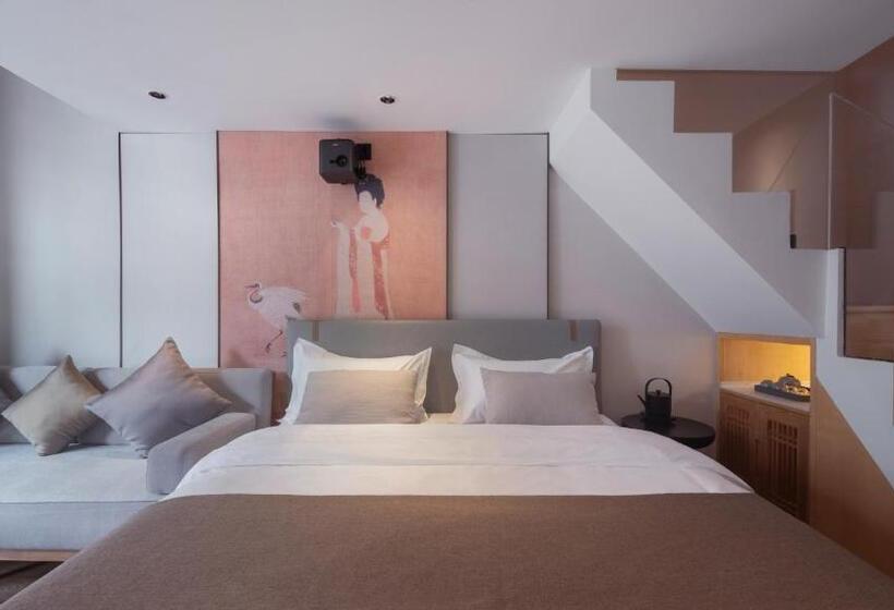 家庭房间共用浴室, Xinxiang Yayuan Beijing Sihe Courtyard With Sky Garden Terrace Near Tiananmen Square Forbidden City