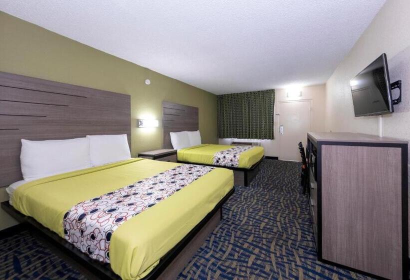 Номер Стандарт 2 Двуспальные Кровати, Budget Inn West Melbourne