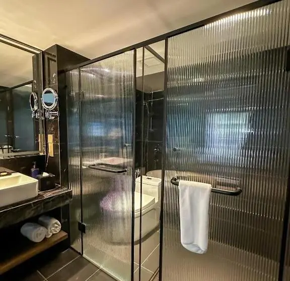 キングサイズベッドのデラックスルーム, Bertam Resort, Penang