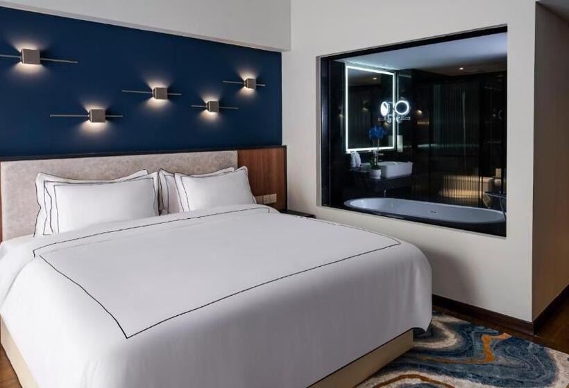 חדר דחוקס עם מיטת קינג, Bertam Resort, Penang