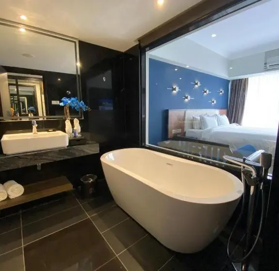 バルコニー付きデラックスルーム, Bertam Resort, Penang