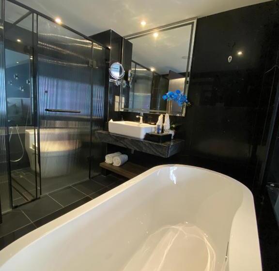 חדר דלוקס עם מרפסת, Bertam Resort, Penang