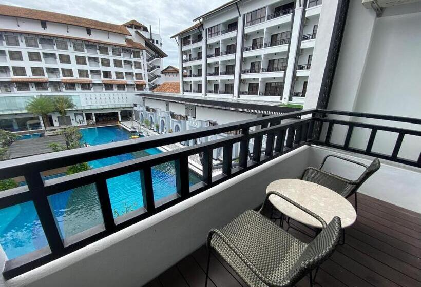 חדר דלוקס עם מרפסת, Bertam Resort, Penang