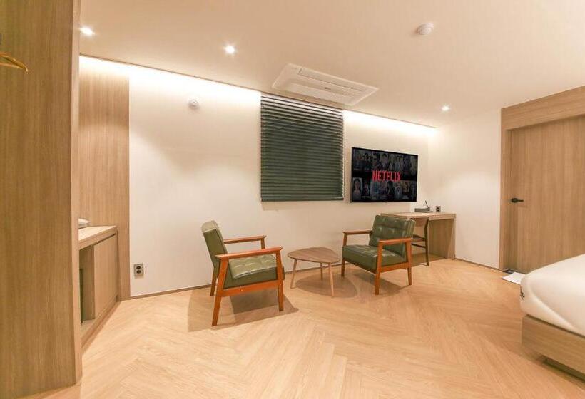 Habitació Premium, Hound Hotel Jeonju Deokjin