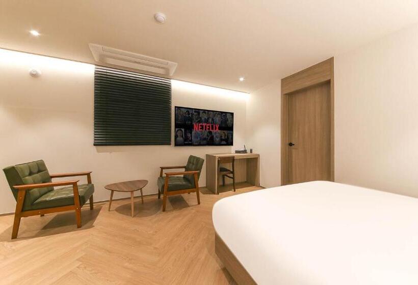 Habitació Premium, Hound Hotel Jeonju Deokjin
