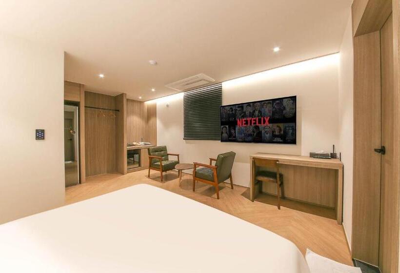 Habitació Premium, Hound Hotel Jeonju Deokjin