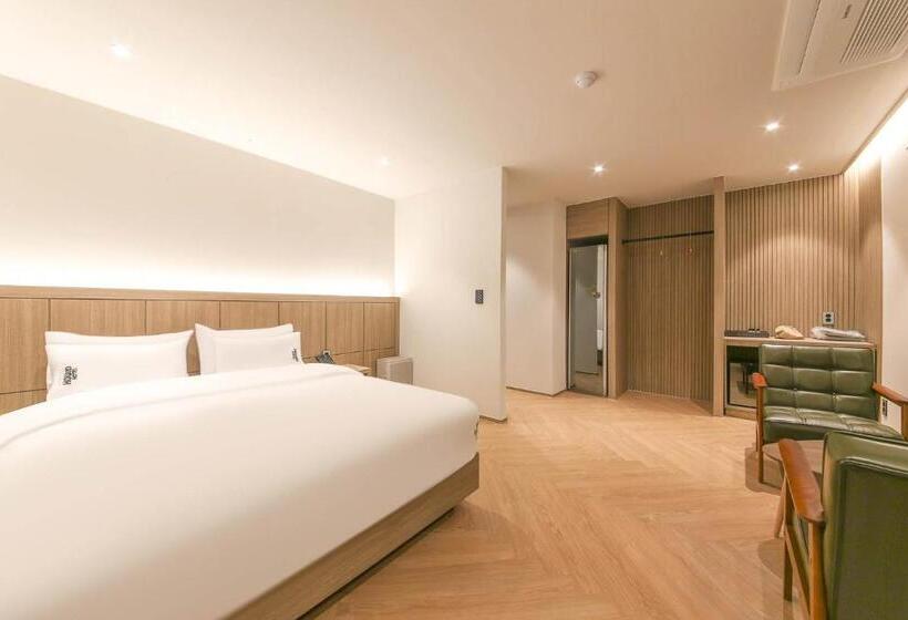 Habitació Premium, Hound Hotel Jeonju Deokjin