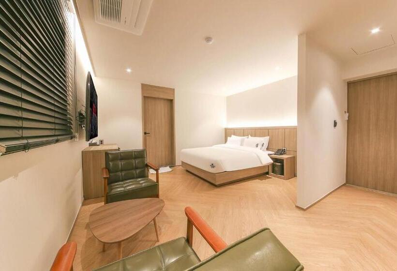 Habitació Premium, Hound Hotel Jeonju Deokjin