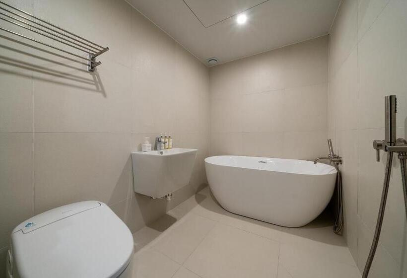 غرفة بريميوم, Hound Hotel Gimhae Samgye