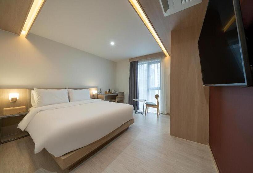 غرفة بريميوم, Hound Hotel Gimhae Samgye