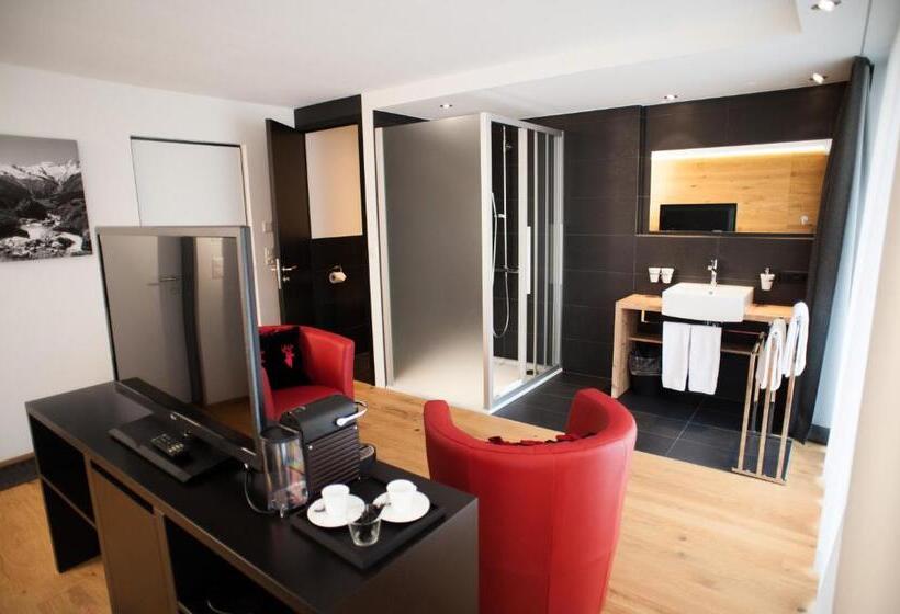 Apartamento Deluxe 1 Dormitório, Elite Alpine Lodge   Apart & Breakfast