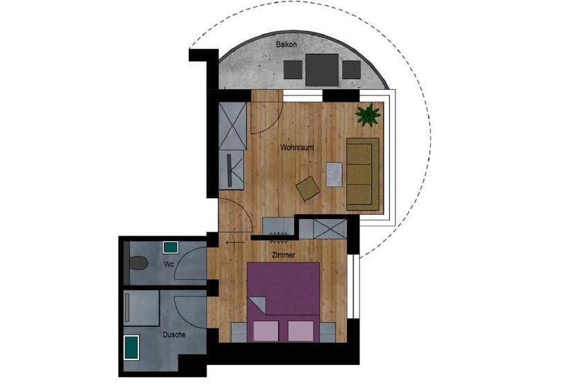 Люкс, Garni Bergwelt