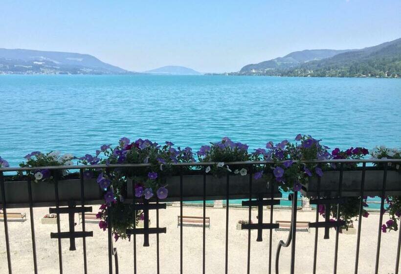 חדר סטנדרט נוף לאגם, See Hotel Post Am Attersee