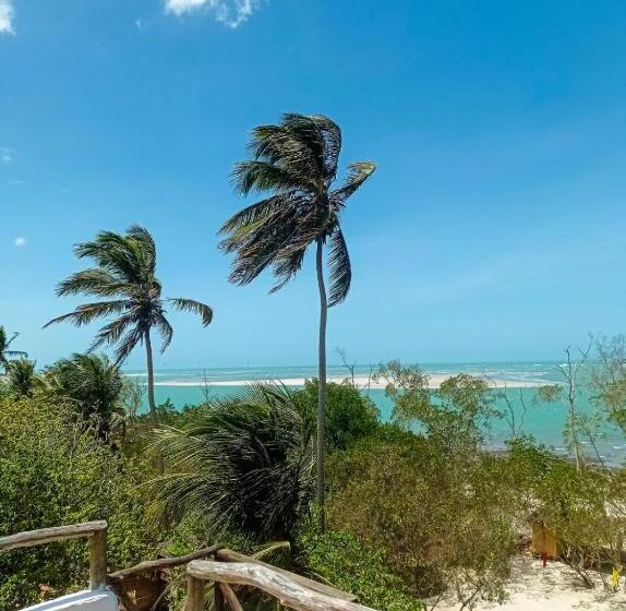 غرفة قياسية مطلّة علي البحر مزوَّدة بشُرفة, Dumangue Kite House