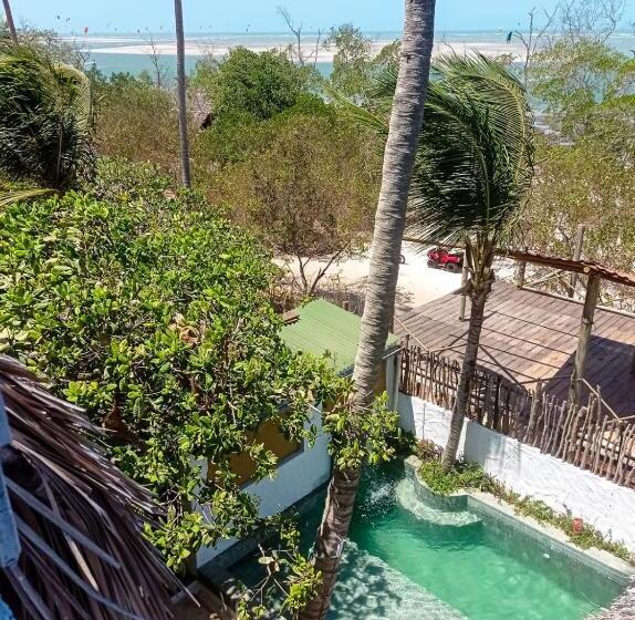 غرفة قياسية مطلّة علي البحر مزوَّدة بشُرفة, Dumangue Kite House