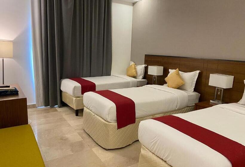 3-Bett-Standardzimmer, Rafahya Hotel Makkah