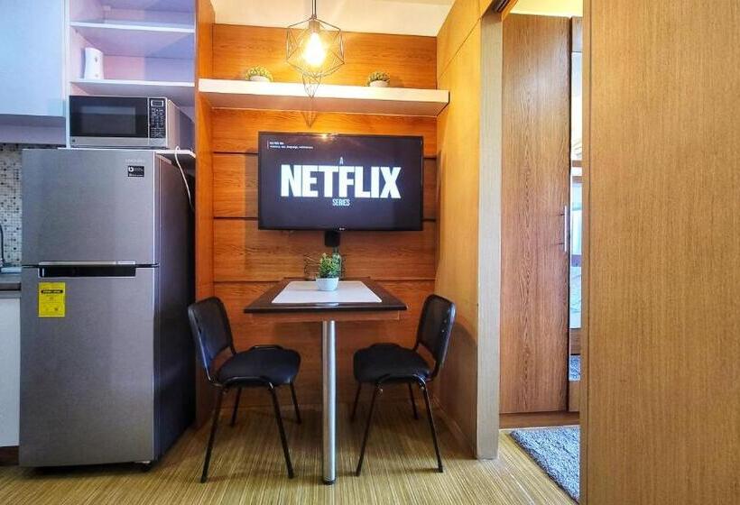 آپارتمان 1 خوابه با چشم‌انداز استخر, Spacious Condo With Pool View At Grace Residences, Near Bgc