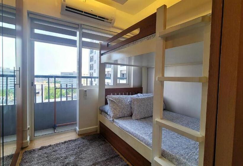 آپارتمان 1 خوابه با چشم‌انداز استخر, Spacious Condo With Pool View At Grace Residences, Near Bgc