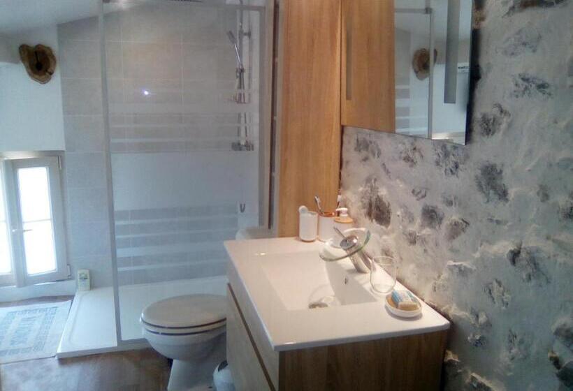 带大床的标准间, Mas Des Vignes Piscine Chauffée