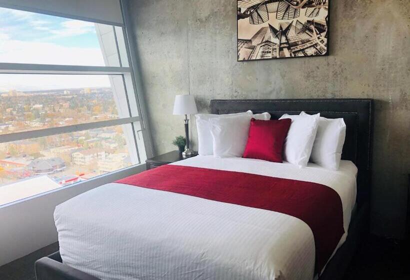 デラックススタジオ, Sait Residence & Conference Centre   Calgary