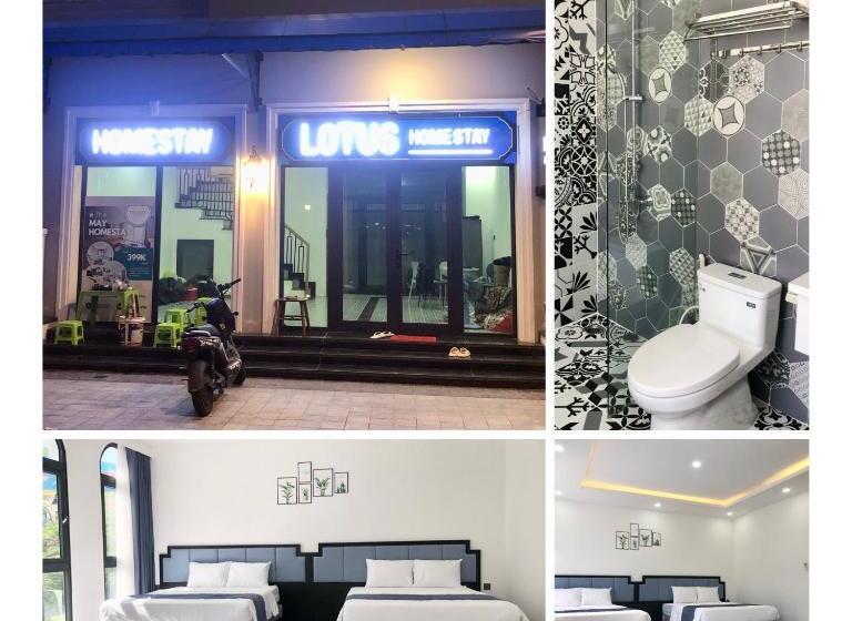 اتاق استاندارد چهار تخته با چشم‌انداز دریا, Homstay Lotus