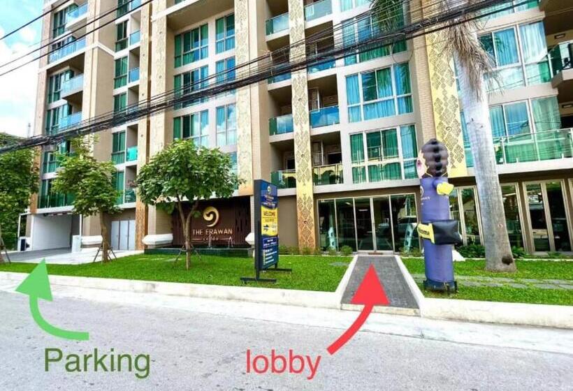 Семейный Номер Deluxe, 5mins Walk To Various Night Market @stratregic & Spacious Space At The Erawan Condo  8pax With Bathu
