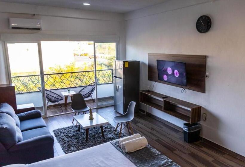 Студио Стандарт с Балконом, Lofts Terra Nuevo Vallarta