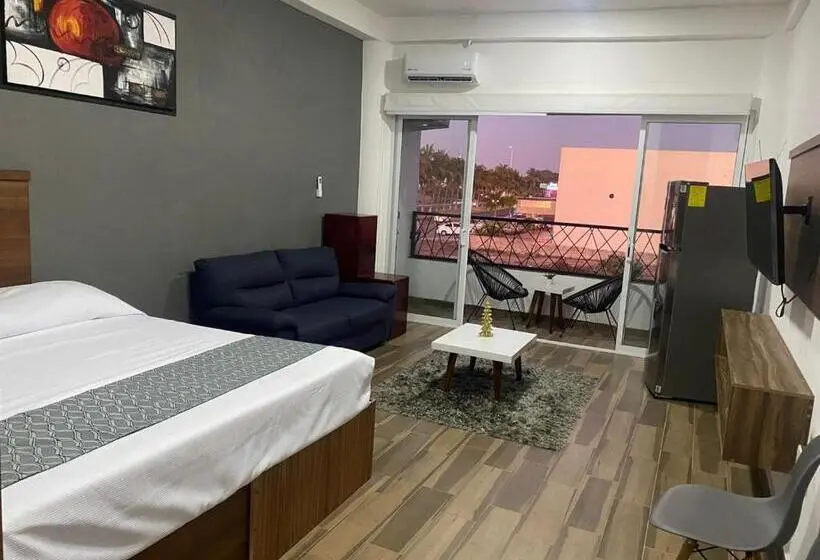 استودیو استاندارد با بالکن, Lofts Terra Nuevo Vallarta