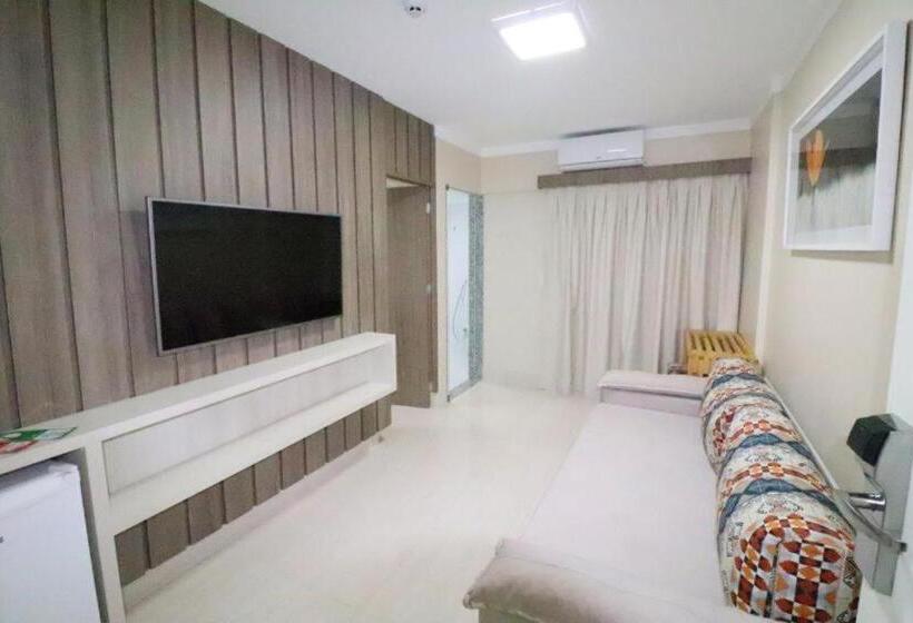 带1个卧室的公寓, Piazza Diroma Com Acesso Ao Acqua Park Luciana