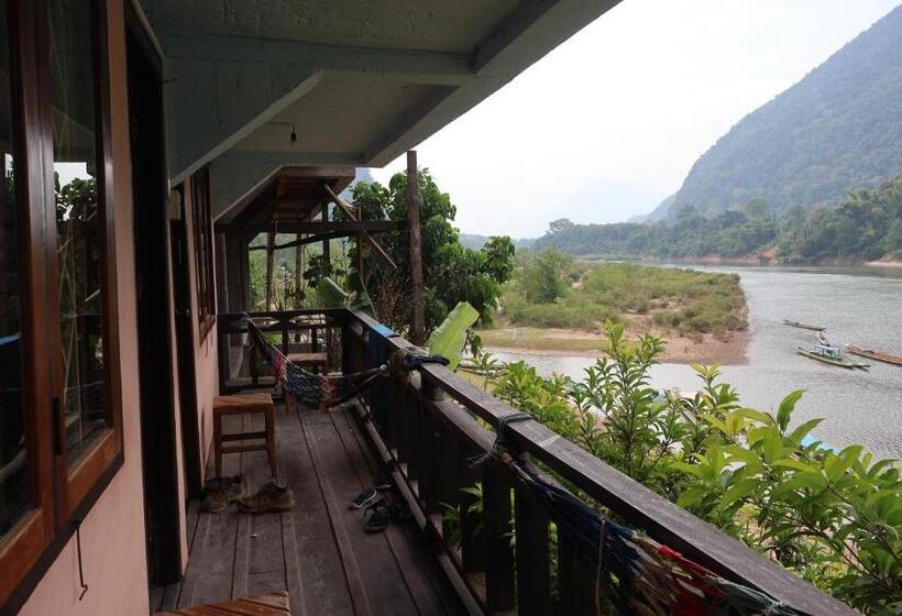 غرفة قياسية مطلّة علي البحر مزوَّدة بشُرفة, Say Lom Guesthouse