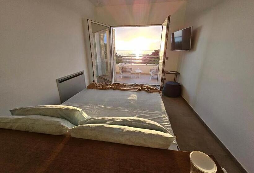 带大床的豪华间, Villa Dune Luxury Roof Top Pool Wellness