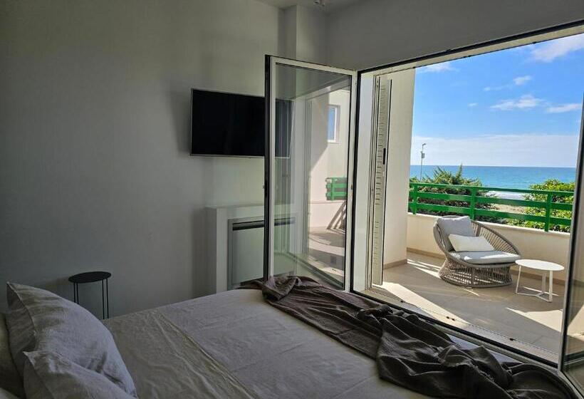 带大床的标准间, Villa Dune Luxury Roof Top Pool Wellness