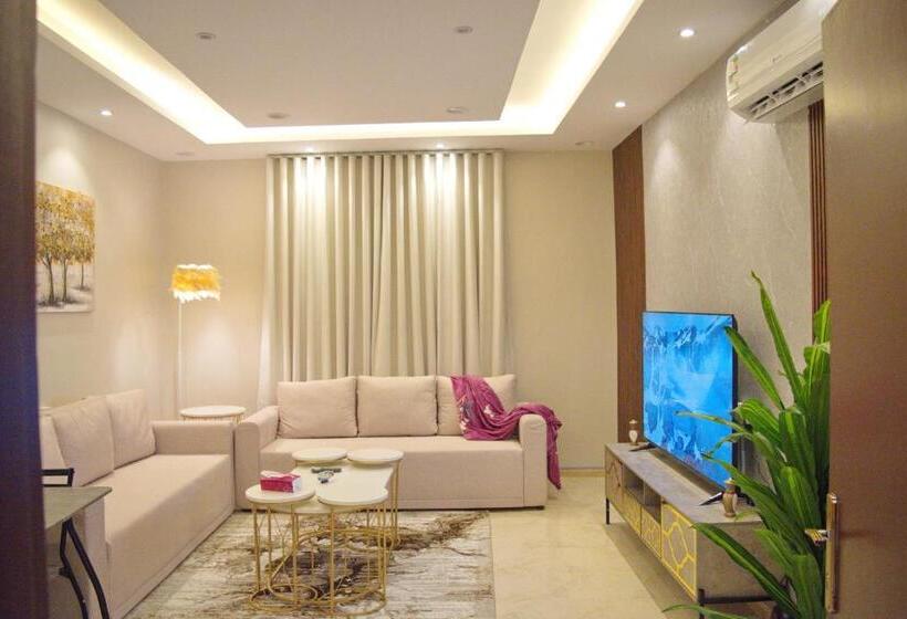 آپارتمان 1 خوابه, شقق روجدا الفندقية الفاخرة