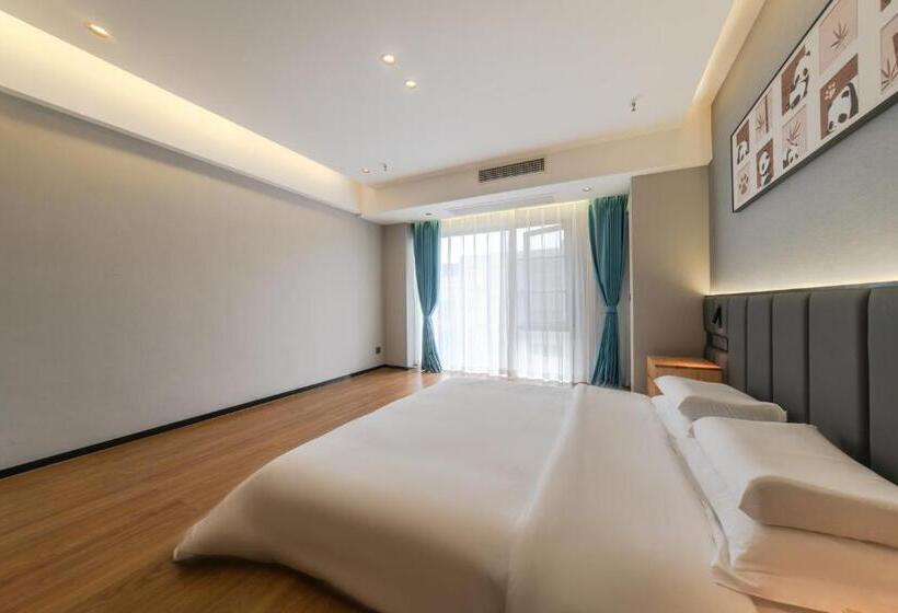 דירת חדר, At Night Hotel Chengdu