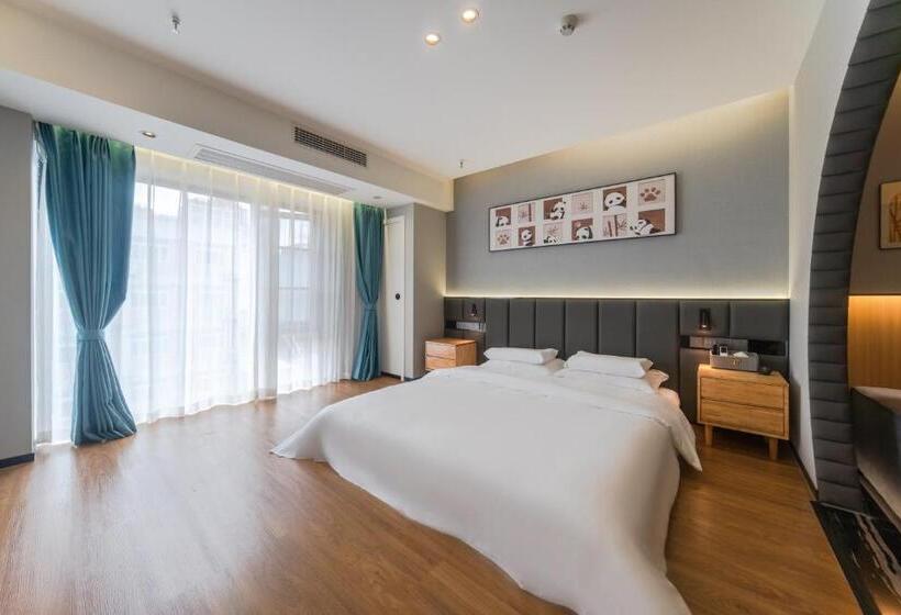 דירת חדר, At Night Hotel Chengdu