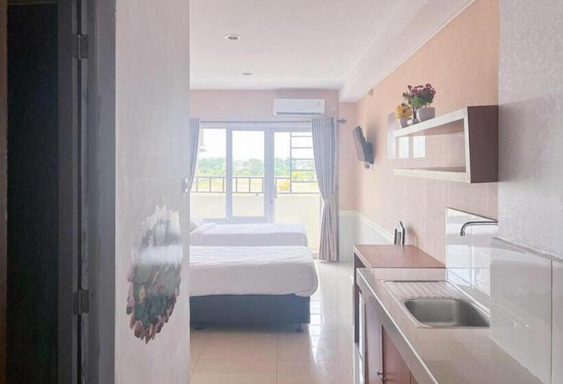 高级大房间, Skyview Setiabudi Apartment Medan Mitra Reddoorz