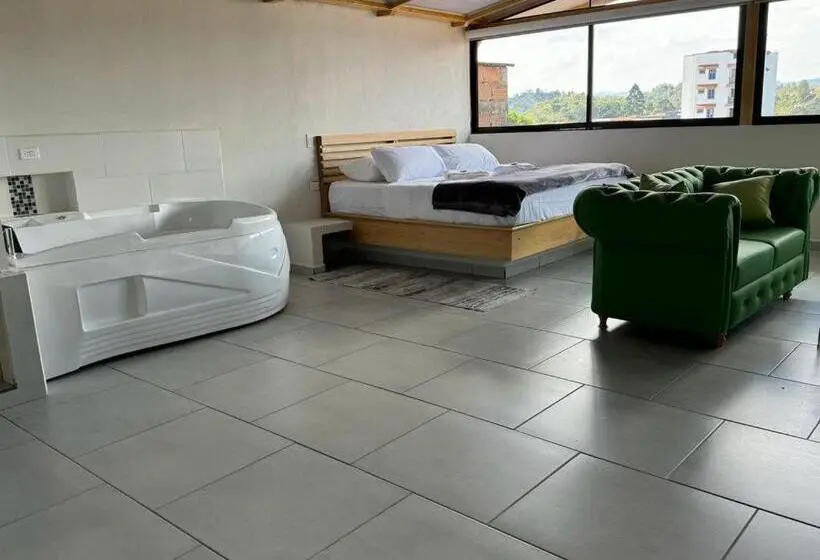 キングサイズベッドのデラックススイート, Stay Guatape A Dos Cuadras Del Parque