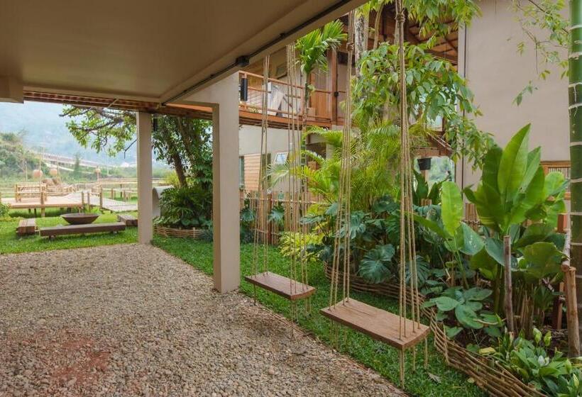 침실 3개 빌라, Kod Sapan Resort, Nan