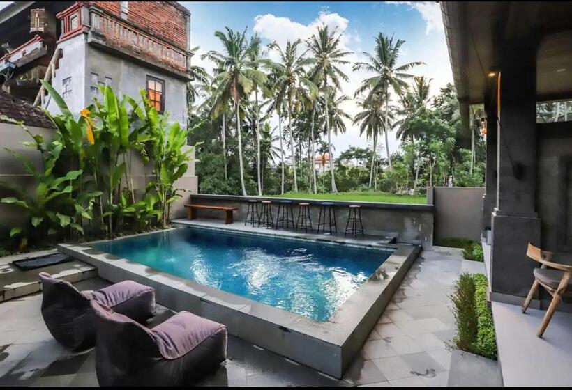 标准间, Harmony House: Just Built, 2 Min Ubud Center /1