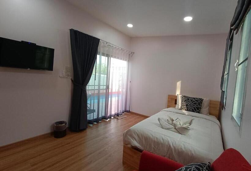 Villa 1 Hálószoba Uszodával, อัญมัน ลันตา Anyaman Lanta