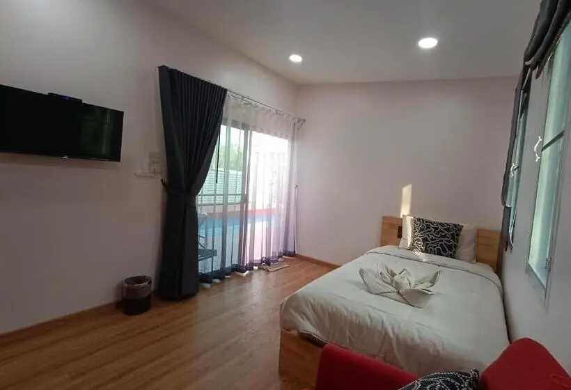プール付き１ベッドルームヴィラ, อัญมัน ลันตา Anyaman Lanta