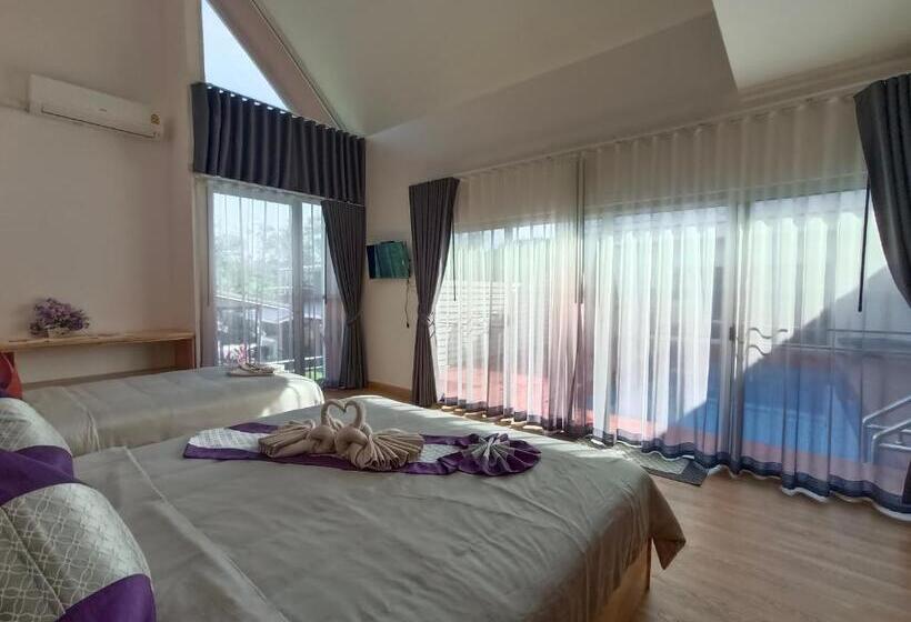 Villa 1 Hálószoba Uszodával, อัญมัน ลันตา Anyaman Lanta