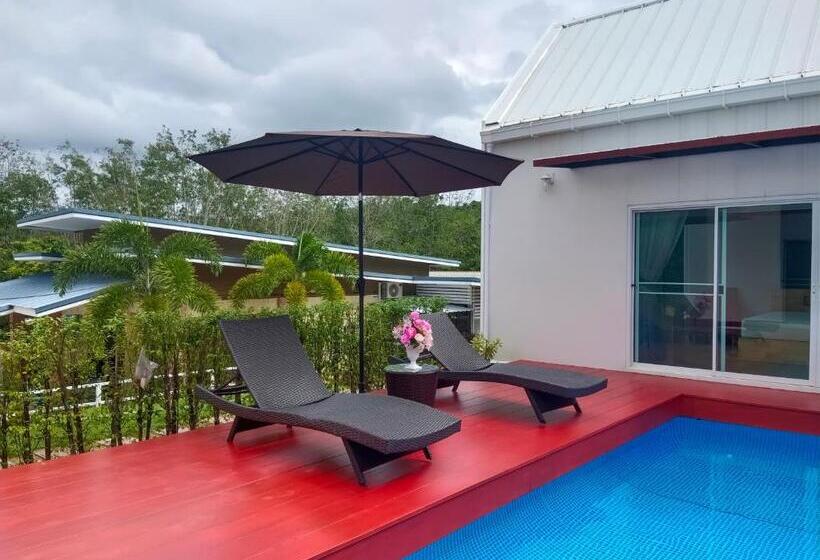 Villa 1 Hálószoba Uszodával, อัญมัน ลันตา Anyaman Lanta