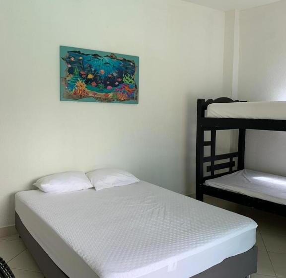 חדר משפחתי דלוקס, Cabaña Manzuren