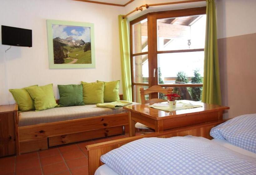 غرفة قياسية مزوَّدة بشُرفة, Haus Bergliebe