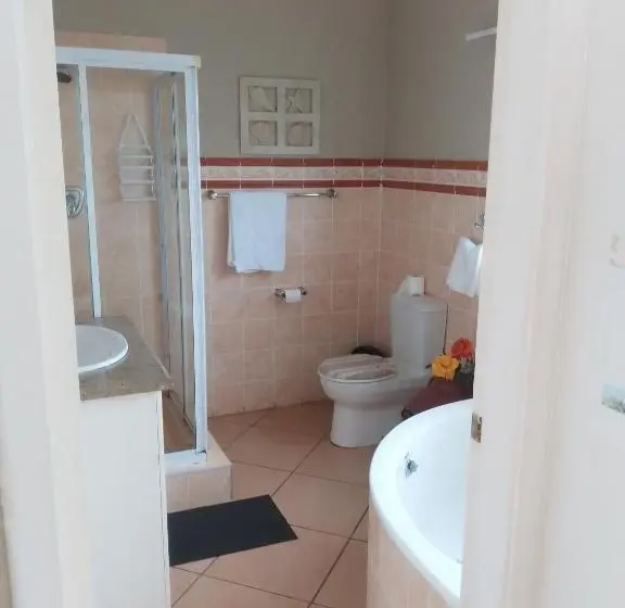 キングサイズベッドのデラックスルーム, Aloe Inn Guesthouse