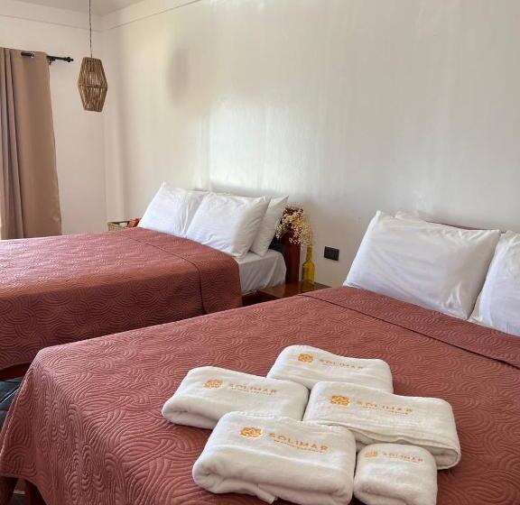 家庭间侧面带海景, Solimar Seaside Cabanas