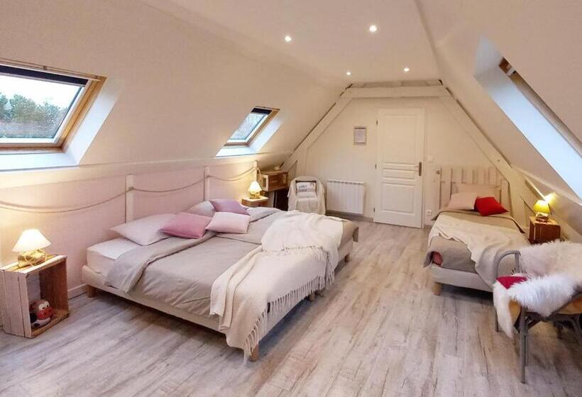 Номер Стандарт Трехместный, Chambres D Hôtes Au Gré Du Vent En Normandie