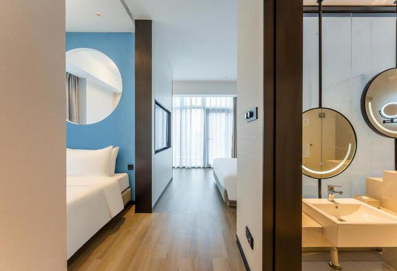 غرفة ديلوكس عائلية, Kew Green Hotel Mianshuicheng Haikou